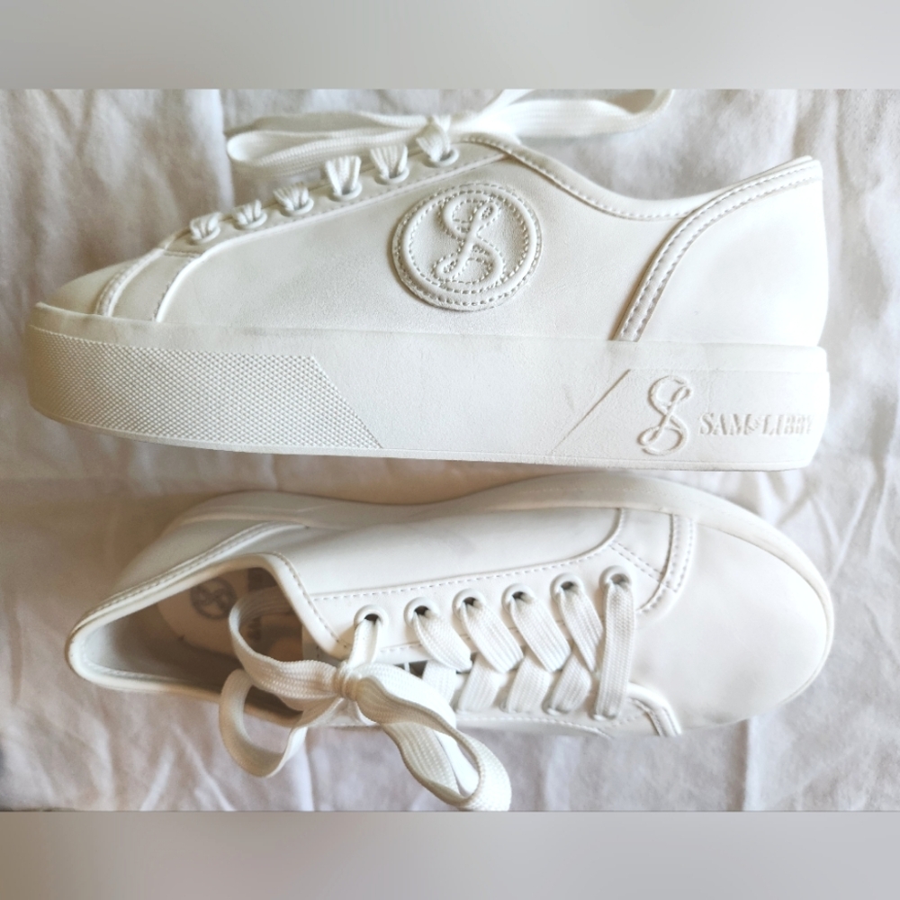 Sam & Libby White Sneakers